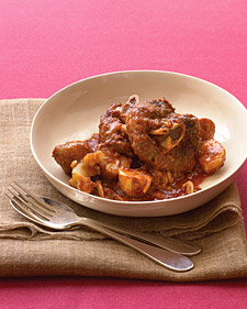 Lamb Shanks and Potatoes