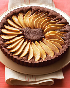Chocolate Pear Tart