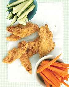 Chicken Tenders with Creamy Honey Mustard