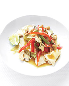 Asian Chicken with Cashews 