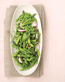 Asparagus, Peas, and Radishes with Fresh Tarragon