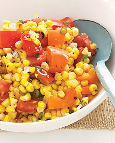 Grilled Corn Salad