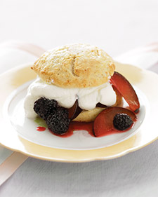 Plum Shortcake