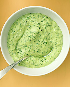 Lightened Green Goddess Dressing