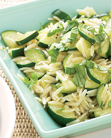Orzo and Zucchini Salad