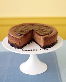 Triple-Chocolate Cheesecake