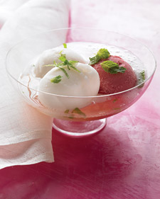 Sparkling Sorbet Floats