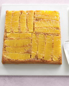 Light Pineapple Upside-Down Cake