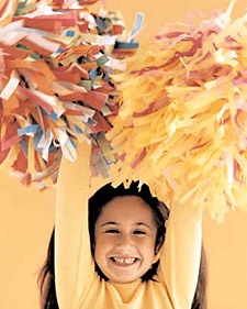Tissue Paper Pom-Poms
