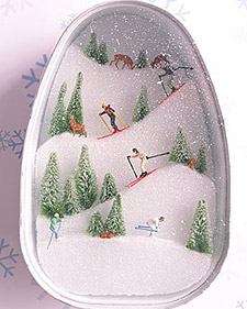 Ski Slopes Diorama