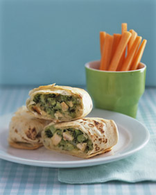 Chicken-and-Broccoli Pockets