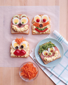 Open Face Sandwiches