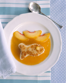 Fish Cakes with Peach Dipping Sauce