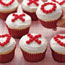 X's and O's Cupcakes