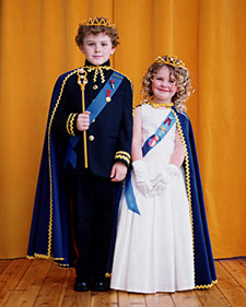 His and Her Royal Highness Halloween Costumes: Martha Stewart