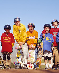 Skateboard Birthday Party