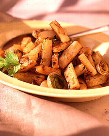 Celery Root, Potato, and Leek Home Fries