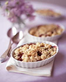 Image of Mango And Raspberry Crisp, Martha Stewart