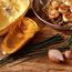 Sauteed Scallops over Spaghetti Squash