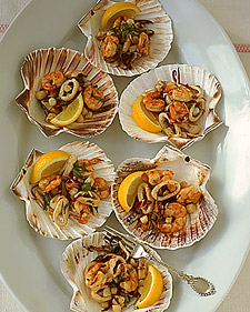 Grilled Seafood Salad