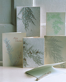 White Christmas: Sweet Greetings: Martha Stewart
