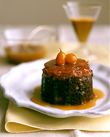 Toffee Kumquat Pudding