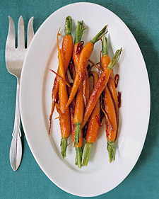 Glazed Carrots and Ginger