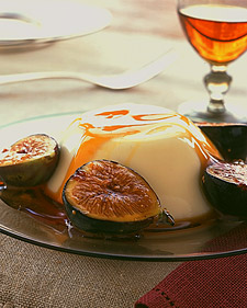 Panna Cotta with Figs
