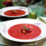 Plum & Raspberry Soup