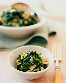"Creamed" Spinach
