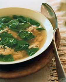 Spinach Egg Broth