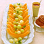 Melon with Syrup