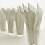 Napkin Folding: Four Feathers