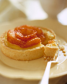 Rice Pudding Tarts with Blood Oranges
