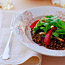 Arugula Salad with Lentils