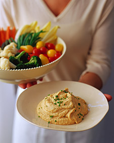 Roasted-Garlic Hummus