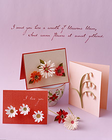 Quilled Floral Cards