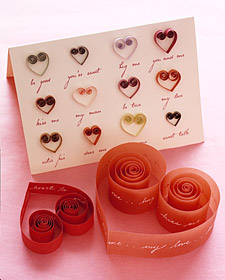 Quilled Valentines and Cards