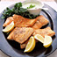 Salmon with Leek Sauce