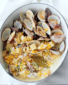 Corn and Clam Chowder Sauce