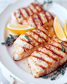 Grilled Striped Bass
