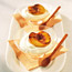 Peaches with Sabayon