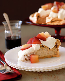 Pear Pavlova