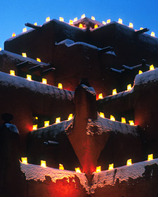 Winter Wonderlands: Santa Fe, New Mexico 