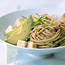 Soba Noodles with Tofu, Avocado, and Snow Peas