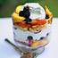 Blackberry Peach Trifle