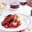 Steak with Onions Menu