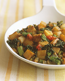 Image of Turnip Hash With Broccoli Rabe, Martha Stewart