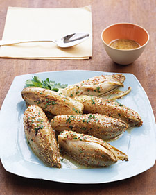 Braised Endive in Mustard Vinaigrette