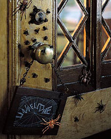 Spooky Porches: Spiders